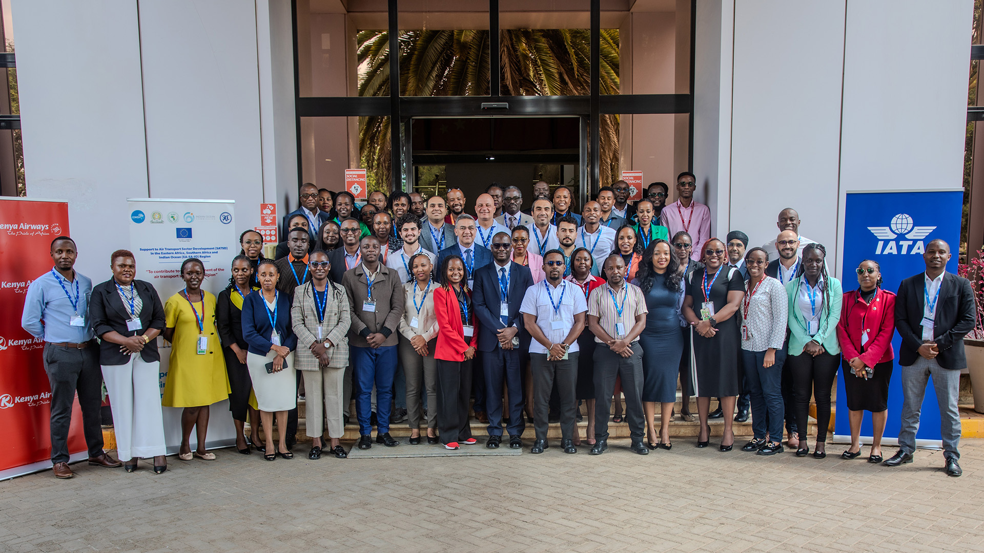 Sixty aviation safety professionals gather for a Safety Management Systems workshop in Nairobi on July 8-9, 2026. Photo courtesy of IATA.